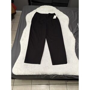 New Studio Works Womens Black High Waist Pants Size 14 Trousers